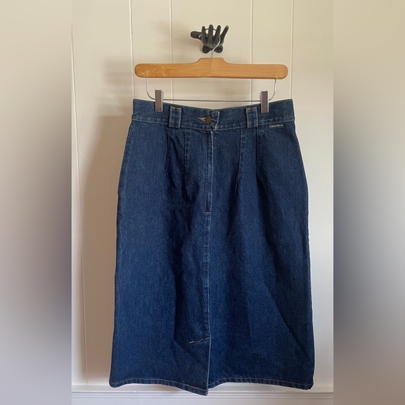 Calvin Klein Pencil Skirt with Pockets. Vintage 14 (29-30) - Picture 3 of 8